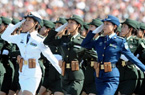 中国女兵方队