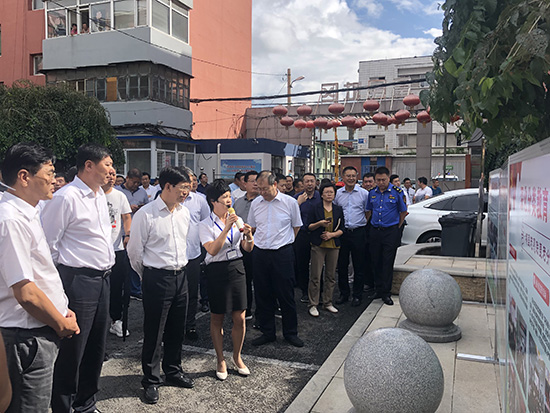 沈阳市召开住宅小区生活垃圾分类工作现场会议