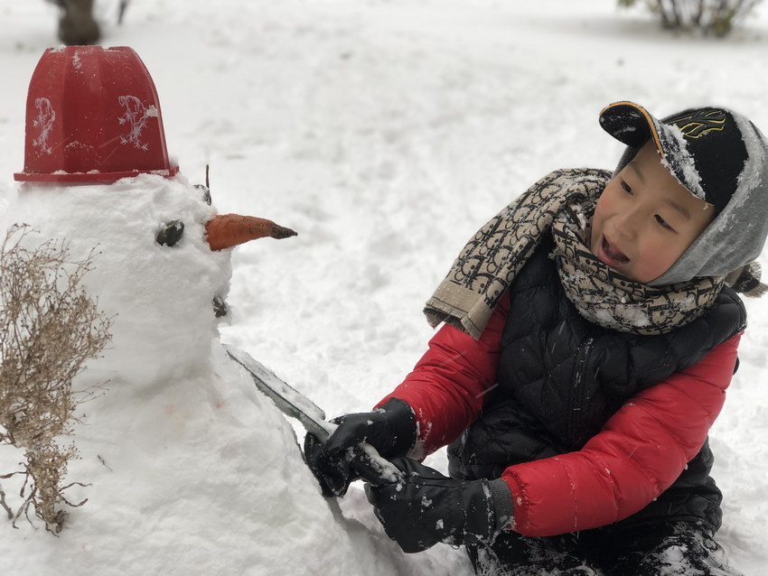 雪地撒歡！這才是東北小孩該有的樣子【5】
