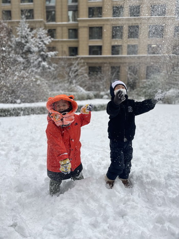 雪地撒歡！這才是東北小孩該有的樣子【8】