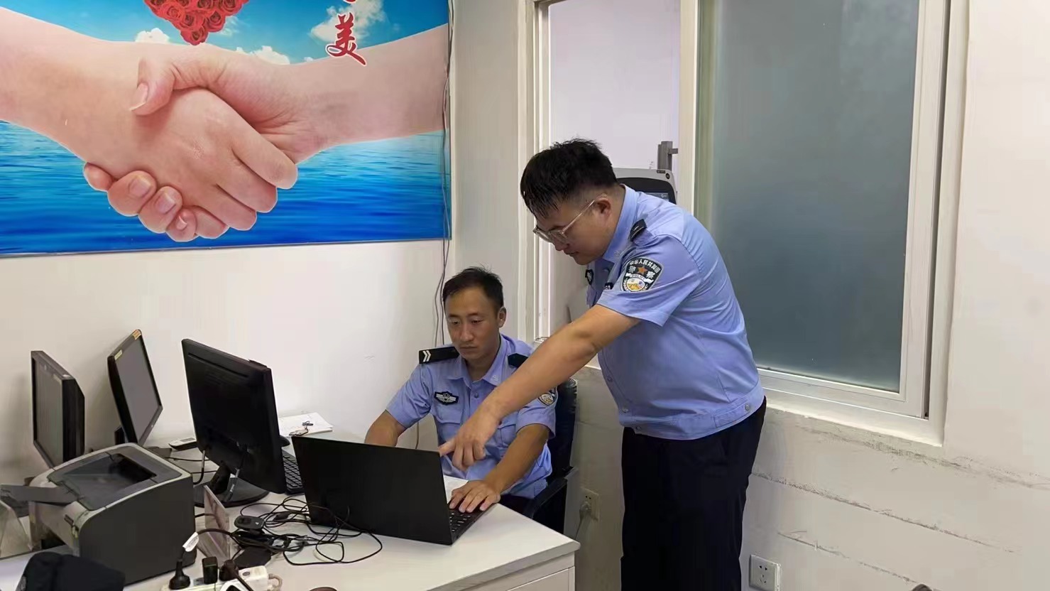 沈阳市公安局北站地区分局供图