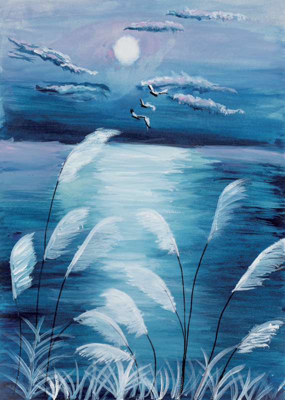 陈彤伟（肢体）·绘画《芦苇》·铁西区残联