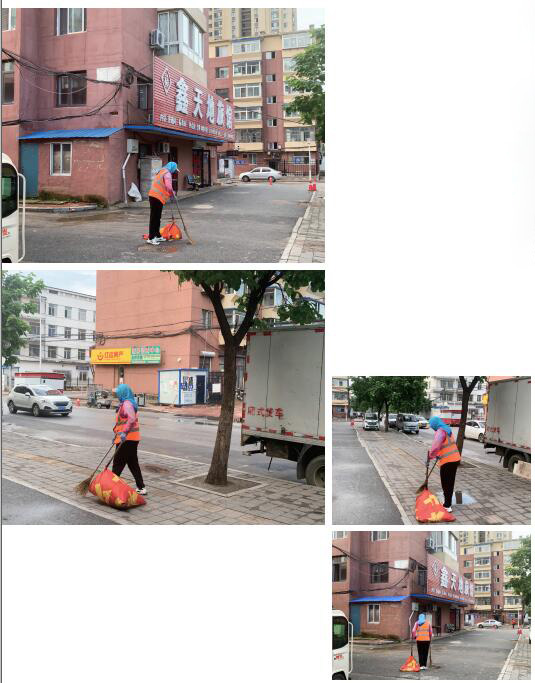 李文东（视力） ·摄影组照 《城市美容师》 ·沈北新区残联