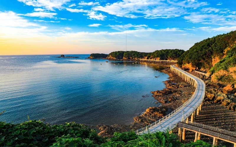 丹东东港：初秋之旅邂逅“三海”美景