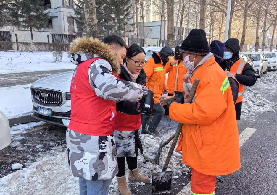 聞令而動，迅速響應 沈陽市渾南區各街道積極開展清雪除冰行動【4】