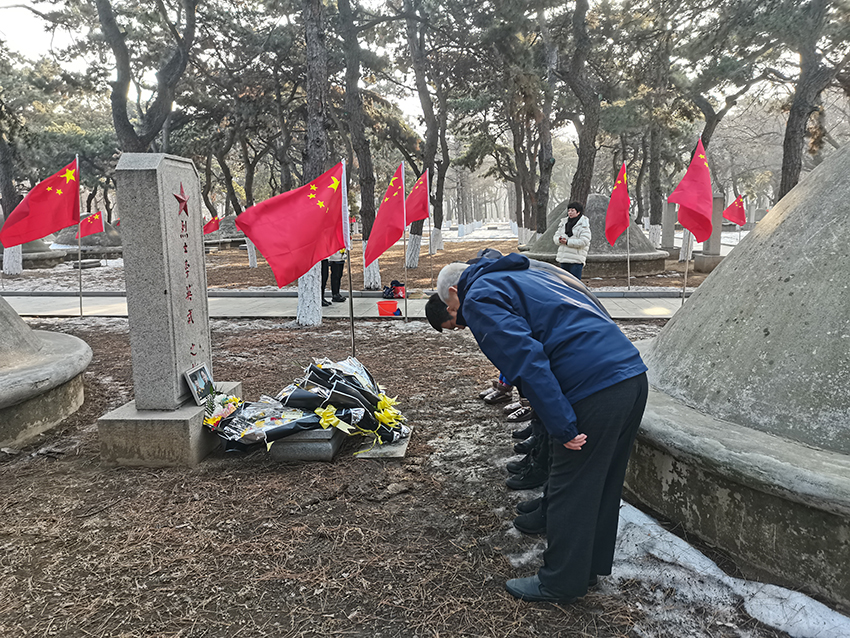 春節期間沈陽抗美援朝烈士陵園祭掃人數增長近10倍，外地參觀者居多