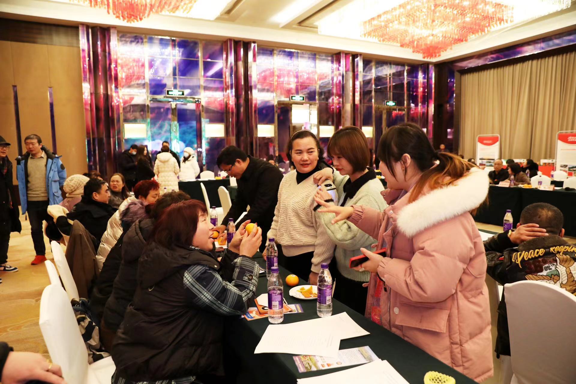 洽谈会现场。熊莉摄