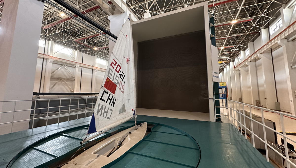 中國航空工業空氣動力研究院研發國內首台帆船帆板陸上模擬器