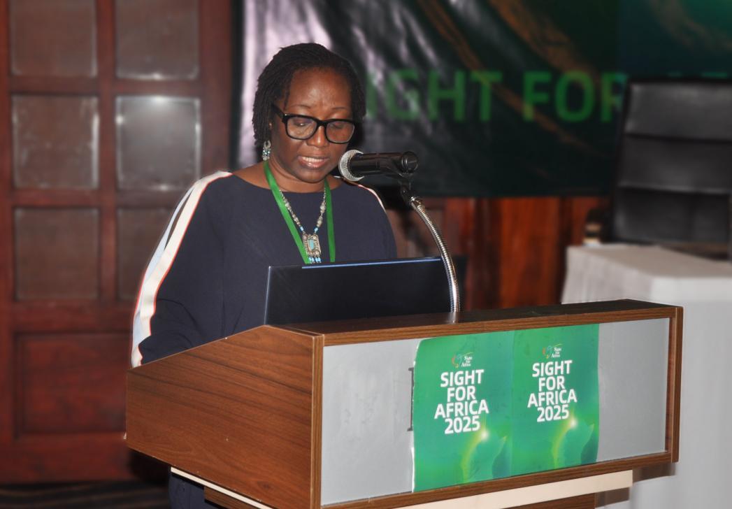 马里眼科学会主席Prof. Fatou Sylla分享了对于验光师的培训经验