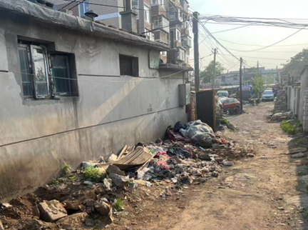 整改前。长兴路社区供图