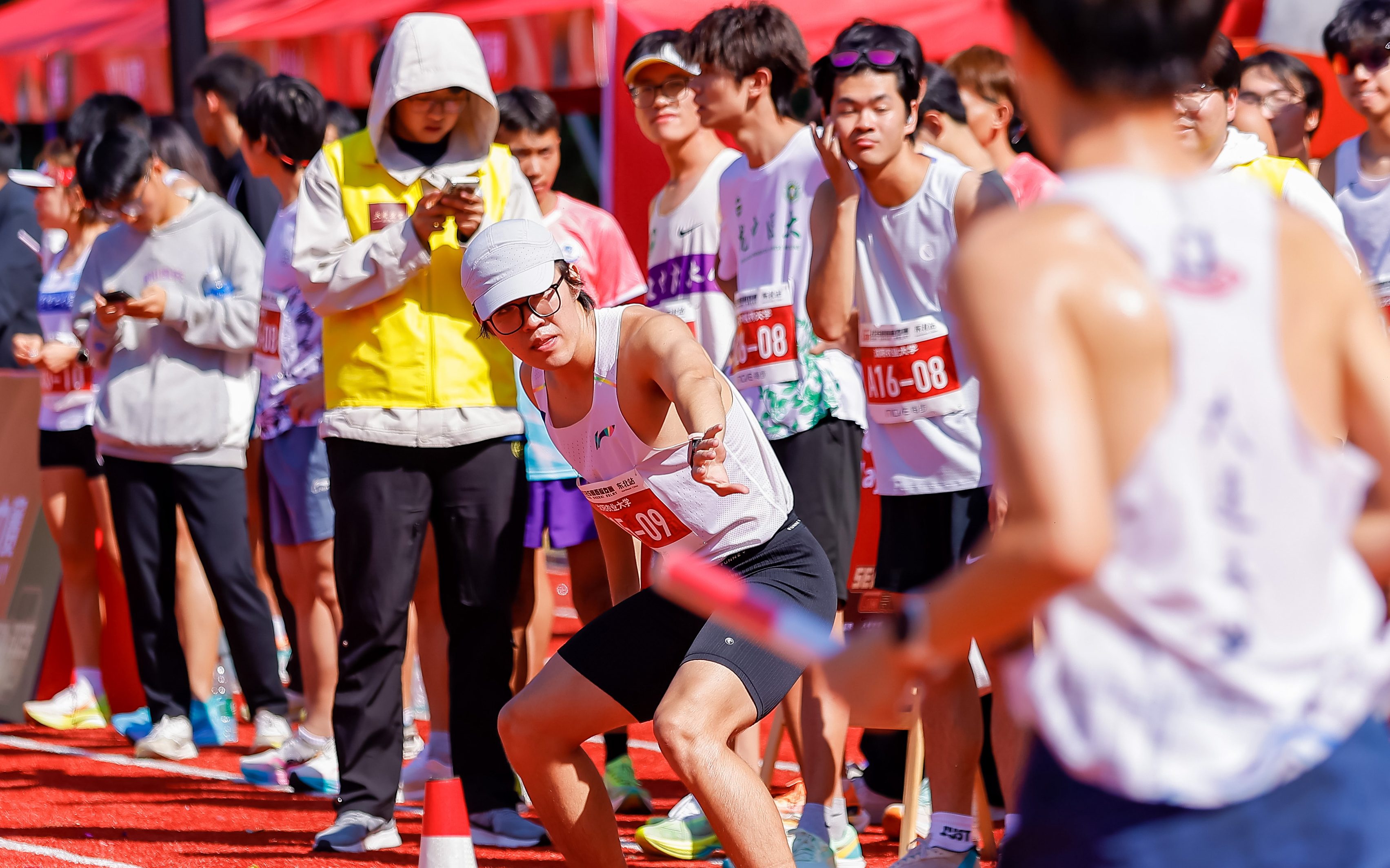 组图：2025高百接力赛首个大区分站东北站比赛在沈阳药科大学燃情开跑【6】