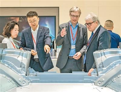 德國企業代表來中國參觀考察。德國聯邦中小企業聯合會中國區供圖