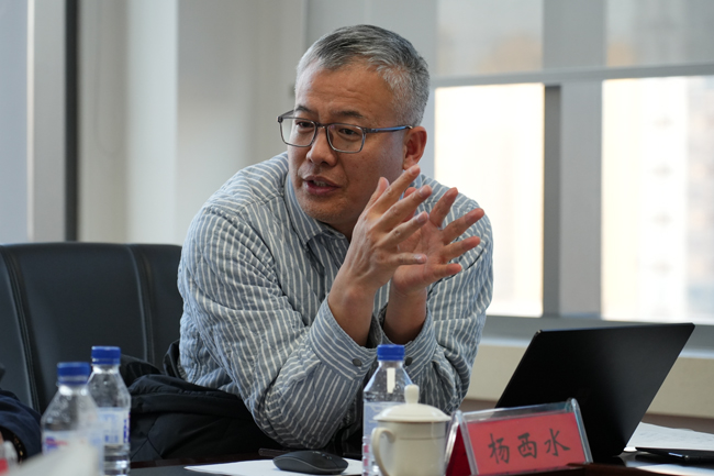 沈阳工业大学文旅经济研究所所长杨西水。人民网记者 周颂雪摄