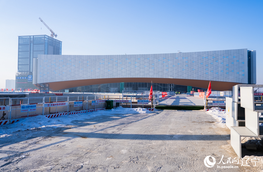 沈阳王家湾冰上运动中心综合馆。人民网记者 邱宇哲摄