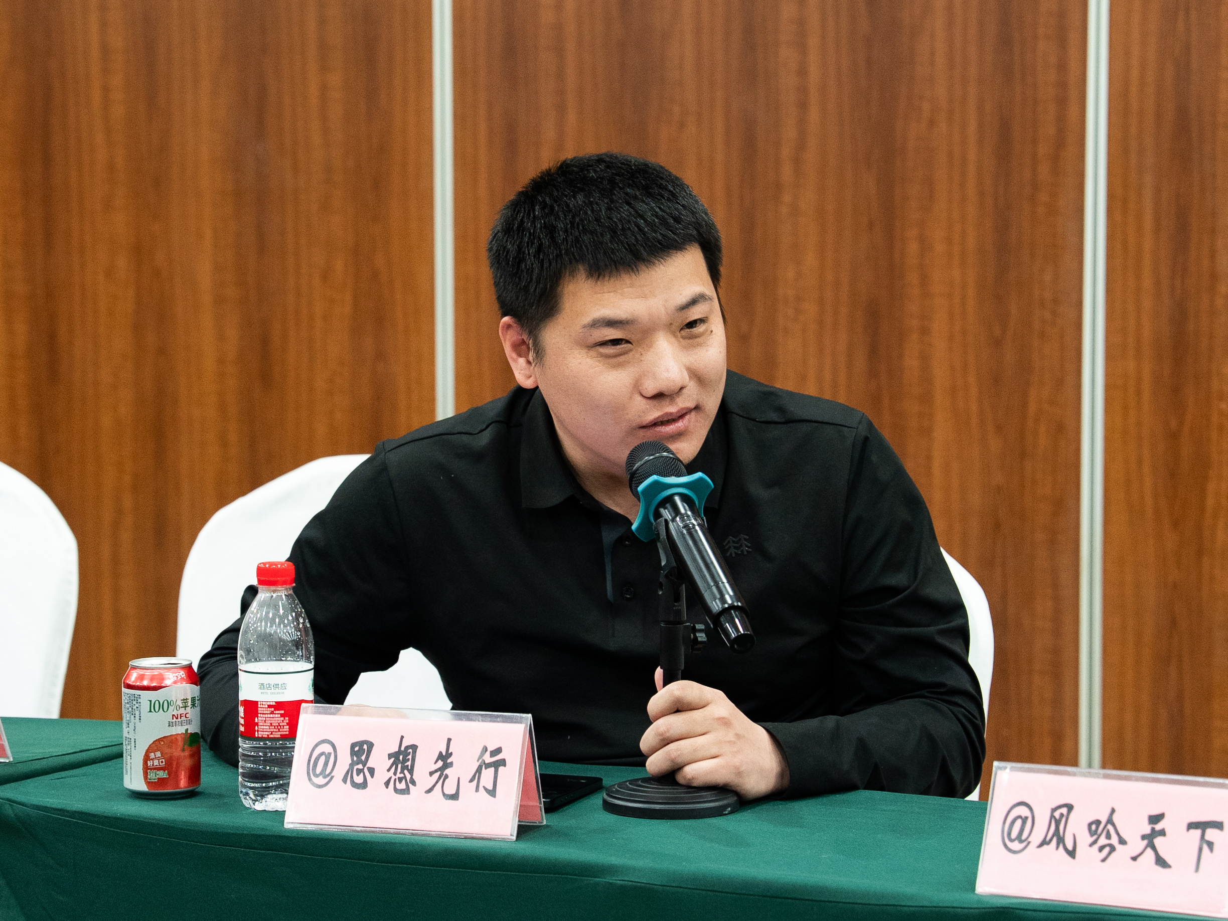 网络大V @思想先行。人民网记者 邱宇哲摄