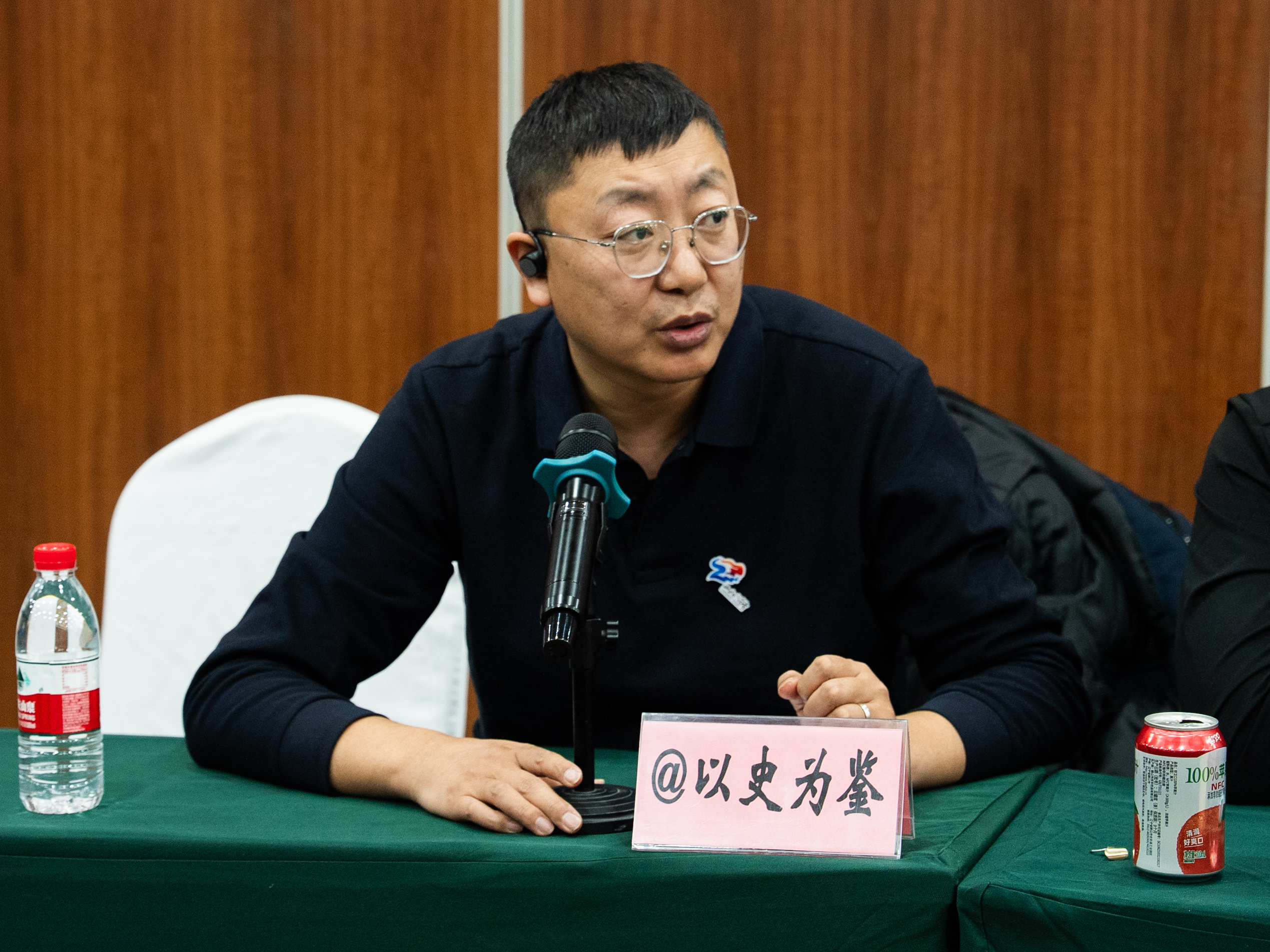 网络大V @以史为鉴。人民网记者 邱宇哲摄