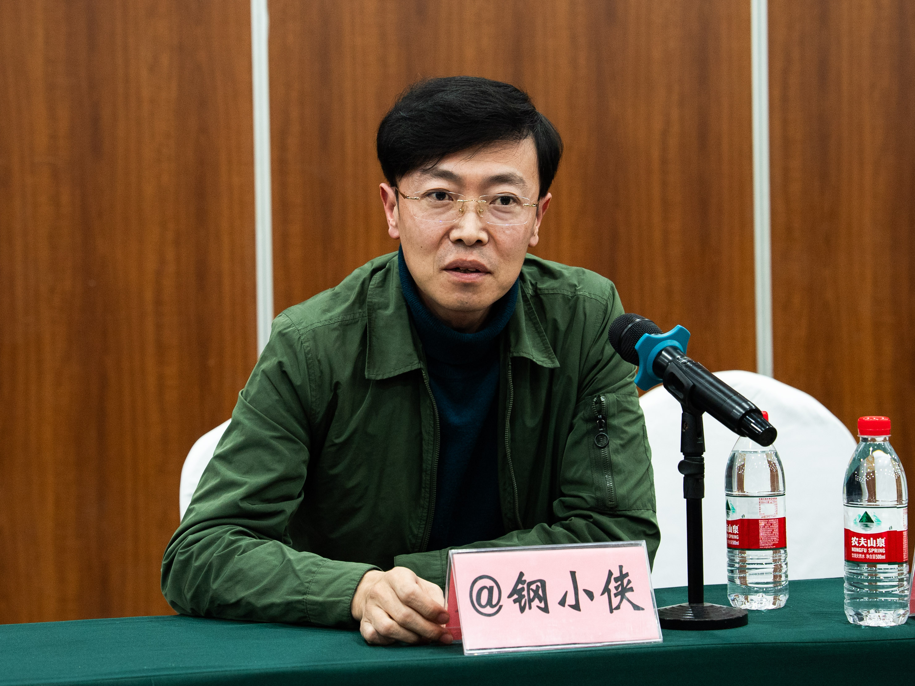 网络大V @钢小侠。人民网记者 邱宇哲摄