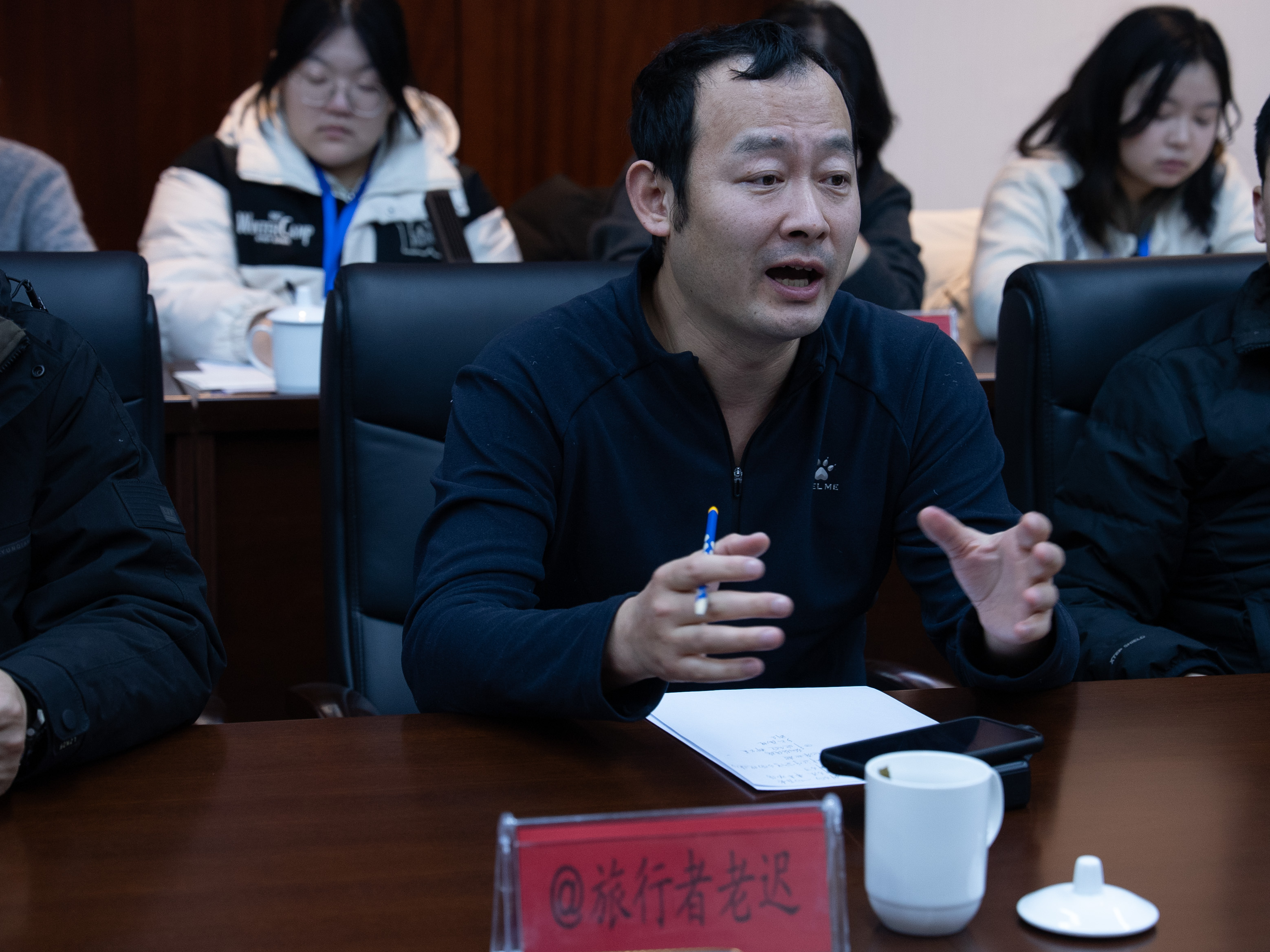 网络大V @旅行者老迟。人民网记者 邱宇哲摄