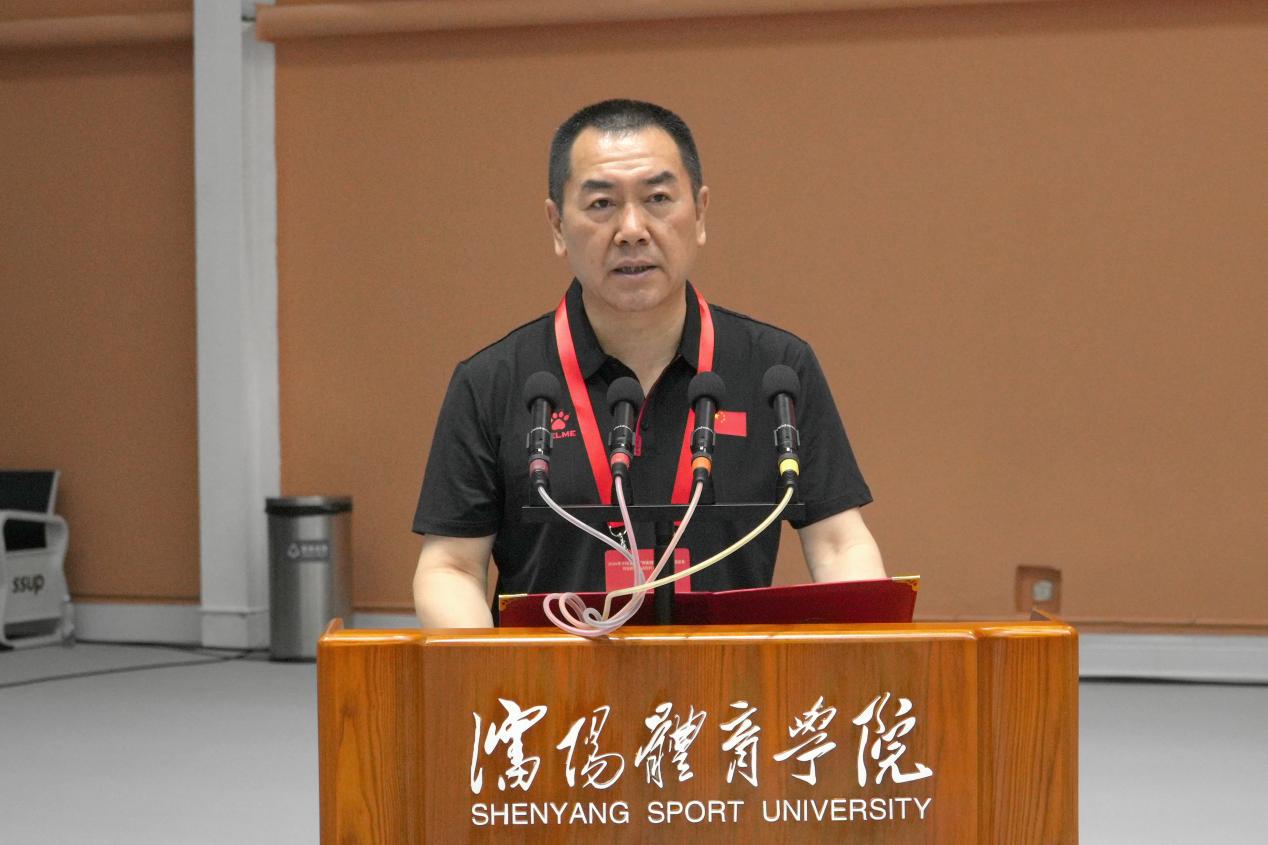 H:/上新闻/1学校新闻/2026/20260711全国老年人匹克球邀请赛暨沈阳地区高校匹克球联谊赛在沈阳体育学院开赛/高向辉书记2.JPG高向辉书记2