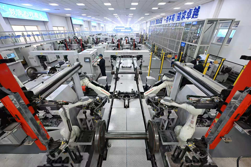 數智賦能，鐵路輪軸檢修跑出“加速度”