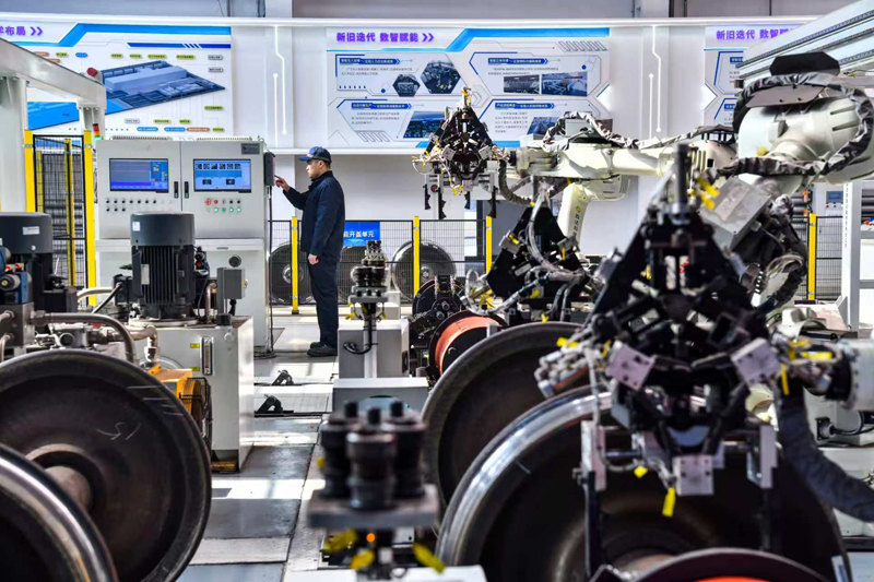 數智賦能，鐵路輪軸檢修跑出“加速度”【3】